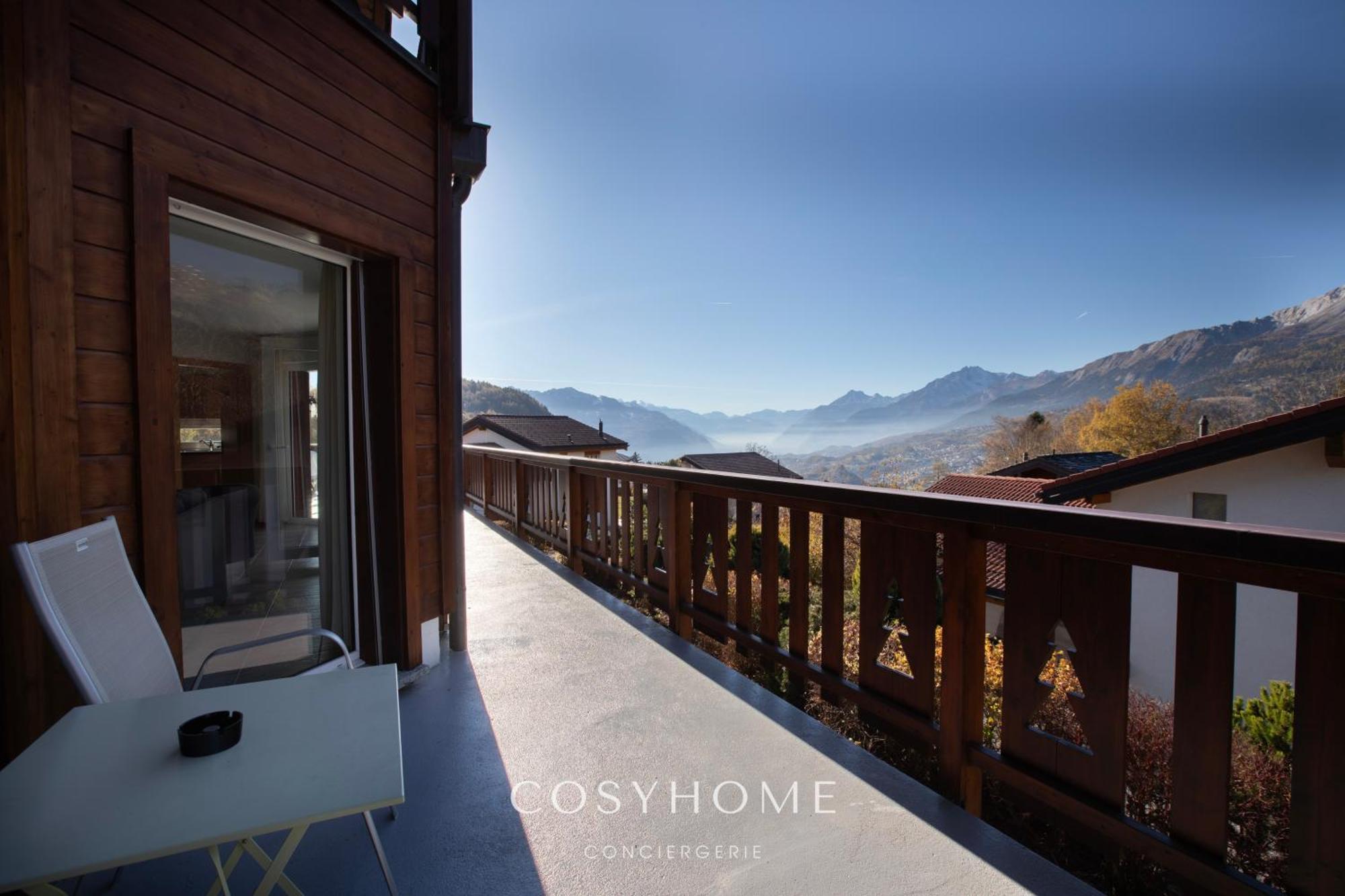 Chalet Des Alpes - Sunset View - Κρανς Μοντάνα Εξωτερικό φωτογραφία