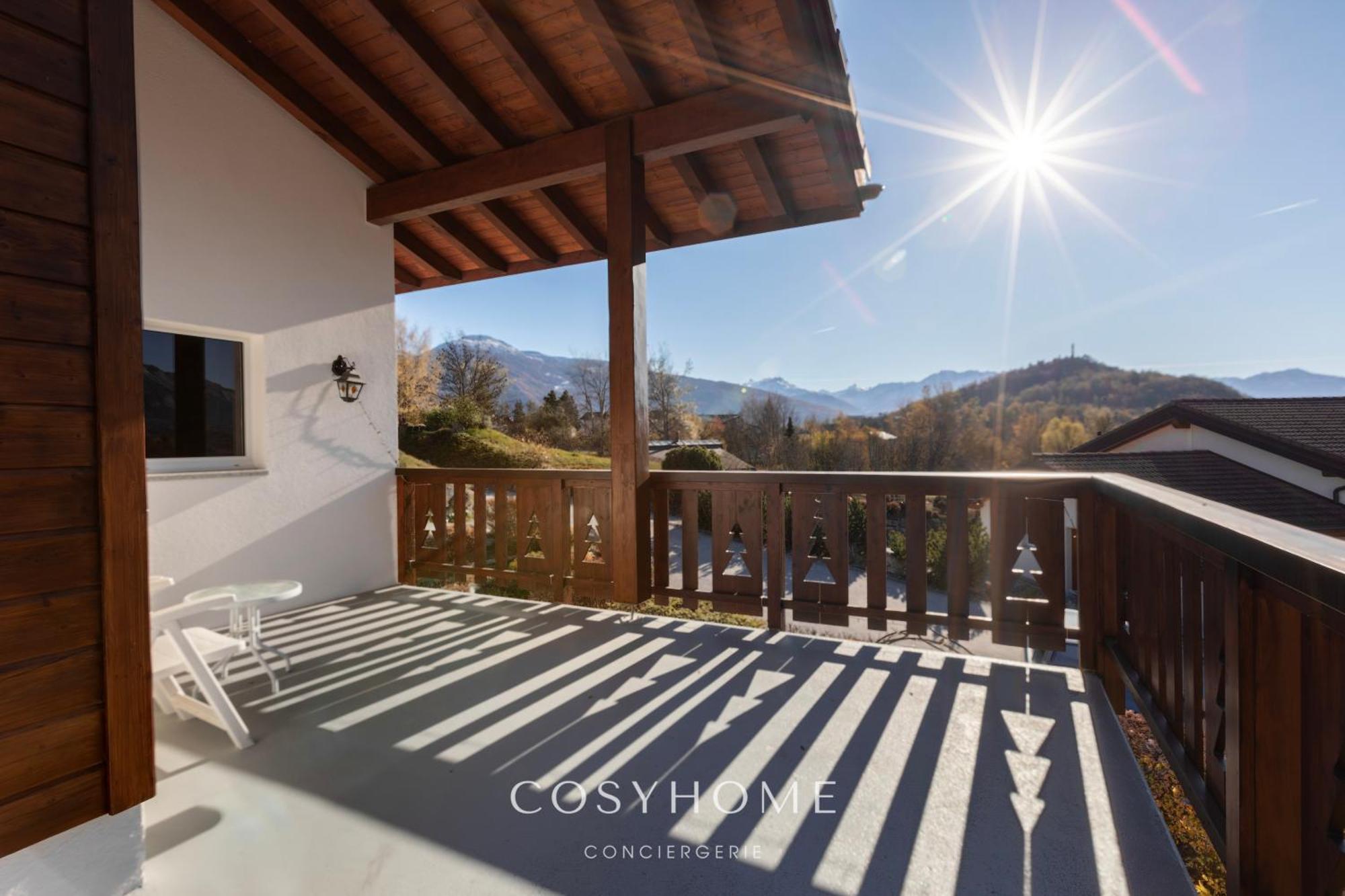 Chalet Des Alpes - Sunset View - Κρανς Μοντάνα Εξωτερικό φωτογραφία