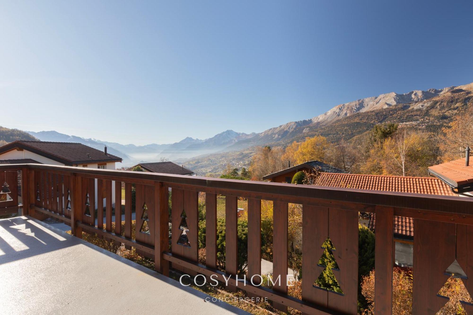 Chalet Des Alpes - Sunset View - Κρανς Μοντάνα Εξωτερικό φωτογραφία